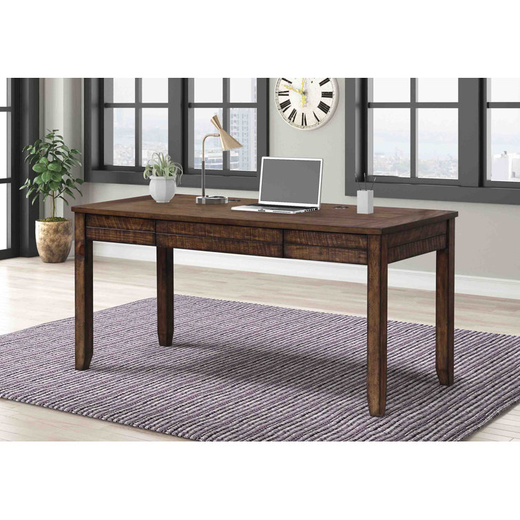 Steelside™ Sonya Desk with Built in Outlets Wayfair